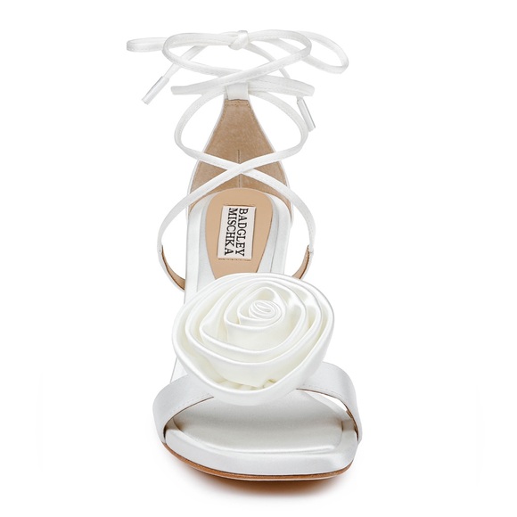 Badgley Mischka Janelle Ankle Tie Sandals - Picture 6 of 14